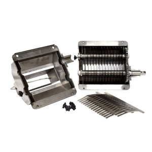 American Eagle AE-GMC22N-1 Countertop Electric Meat Cutter Kit, 1" Strips