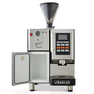 Astra SM-222, Super Automatic Espresso Machine with 1 Group & 2 Bean Hoppers, 220v/1ph