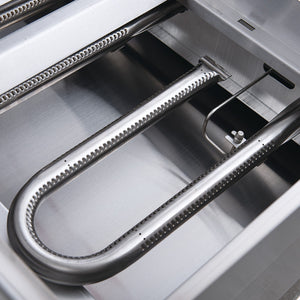 Dukers DCCB24 - Parrilla a gas para mostrador, servicio pesado, 24" Dimensiones: 24" x 28-3/4" x 15-3/8"