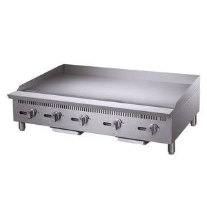 Dukers DCGM60 60" Countertop Gas Griddle w/ 5 Burners