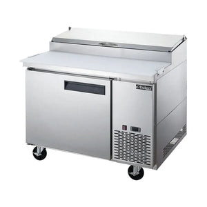 Dukers DPP44-6-S1, One Door 44-5/8" Pizza Prep Table Refrigerator, 6 Pans, 115v