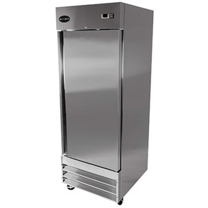 SABA S-23R, One Door Reach-In Refrigerator, S/S Interior & Exterior, 23 cu.ft.