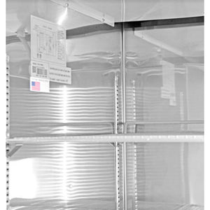 SABA S-23F, One Door Reach-In Freezer, S/S Interior & Exterior, 23 cu.ft.