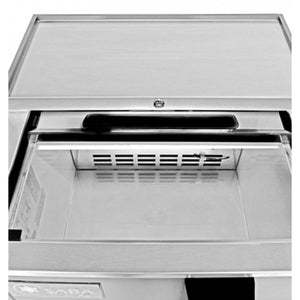 SABA SGF-25, One Sliding Top 26.4" Underbar Glass Mug Chiller Froster Freezer, 115v