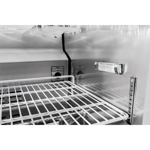 SABA SPS-48-12, Two Door 48" Salad/Sandwich Prep Table Refrigerator (Standard Top)