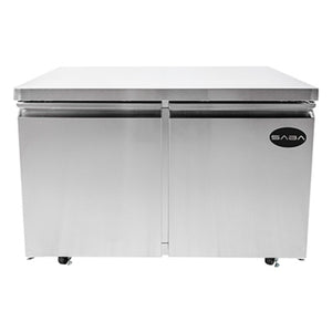 SABA SUC-48R, Two Door 48" Undercounter Refrigerator, 12 cu.ft.