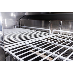 SABA SUC-72R, Three Door 72" Undercounter Refrigerator, 15.5 cu.ft.