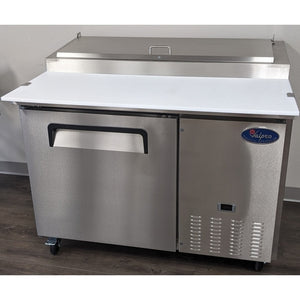 Valpro VPP47-HC, One Door 47" Pizza Prep Table Refrigerator