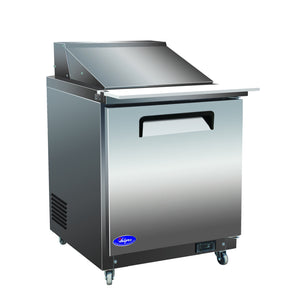 Valpro VP29SM-HC, One Door 29" Salad/Sandwich Prep Table Refrigerator (Mega Top)