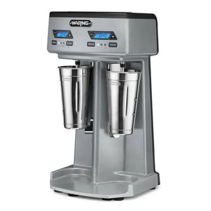 Waring WDM240TX Countertop Drink Mixer with 2 Spindles & 3 Speeds, 120v