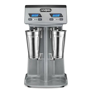 Waring WDM240TX Countertop Drink Mixer with 2 Spindles & 3 Speeds, 120v