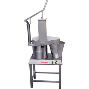 Skyfood PA-141 Procesador de alimentos de servicio pesado 1-1/2 HP 1 velocidad Alimentación continua con descarga lateral, 110v