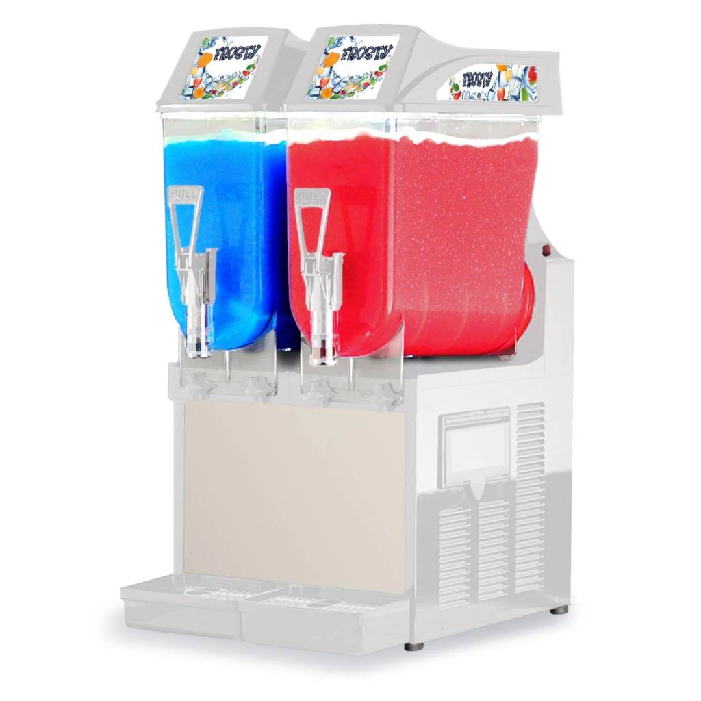 AMPTO GRA-122 Granita Frozen Drink Machine 2 Tanks. 3 Gallon ea.