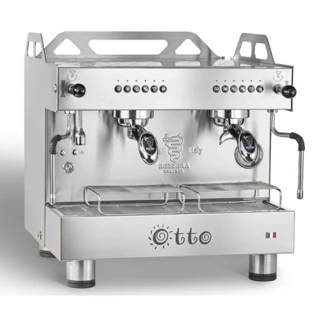AMPTO OTTOCDE2IS4 Otto Bezzera Espresso Machine, Automatic, 2-Group, 220v