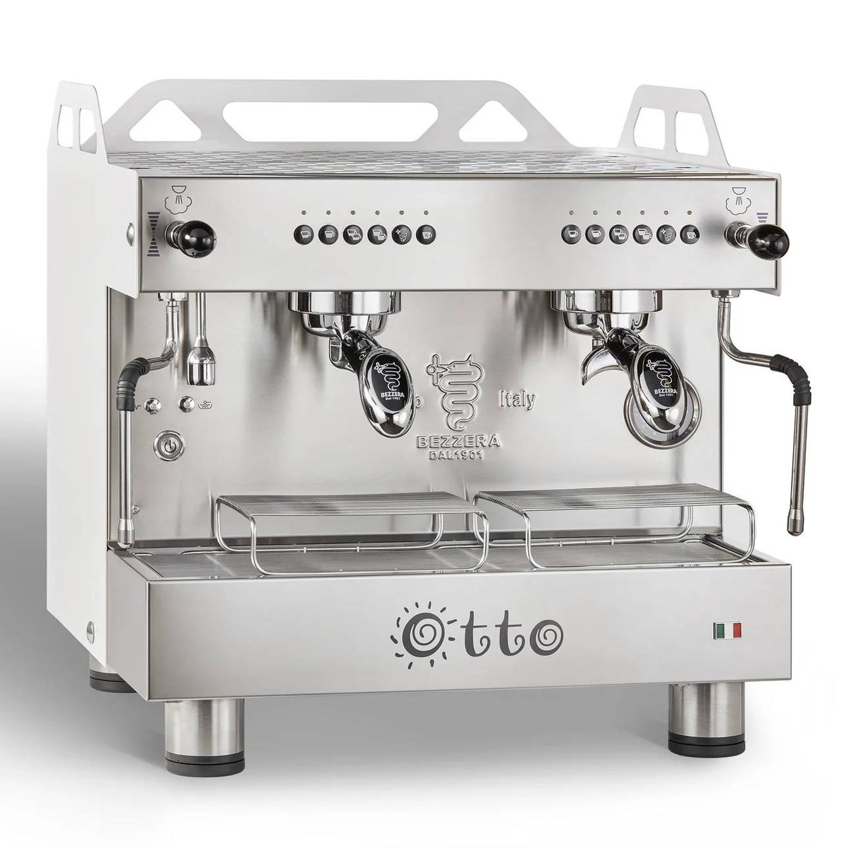 AMPTO OTTOCDE2IS4 Otto Bezzera Espresso Machine, Automatic, 2-Group, 220v