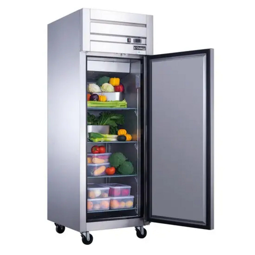 Dukers D28R, montaje inferior (1) refrigerador de una puerta, dimensiones: 27-1/2&quot; x 32-5/8&quot; x 80-3/8&quot;
