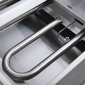 Dukers DCCB36 36" Countertop Gas Radiant Charbroiler, Heavy Duty, 3 Burners, 105000 BTU