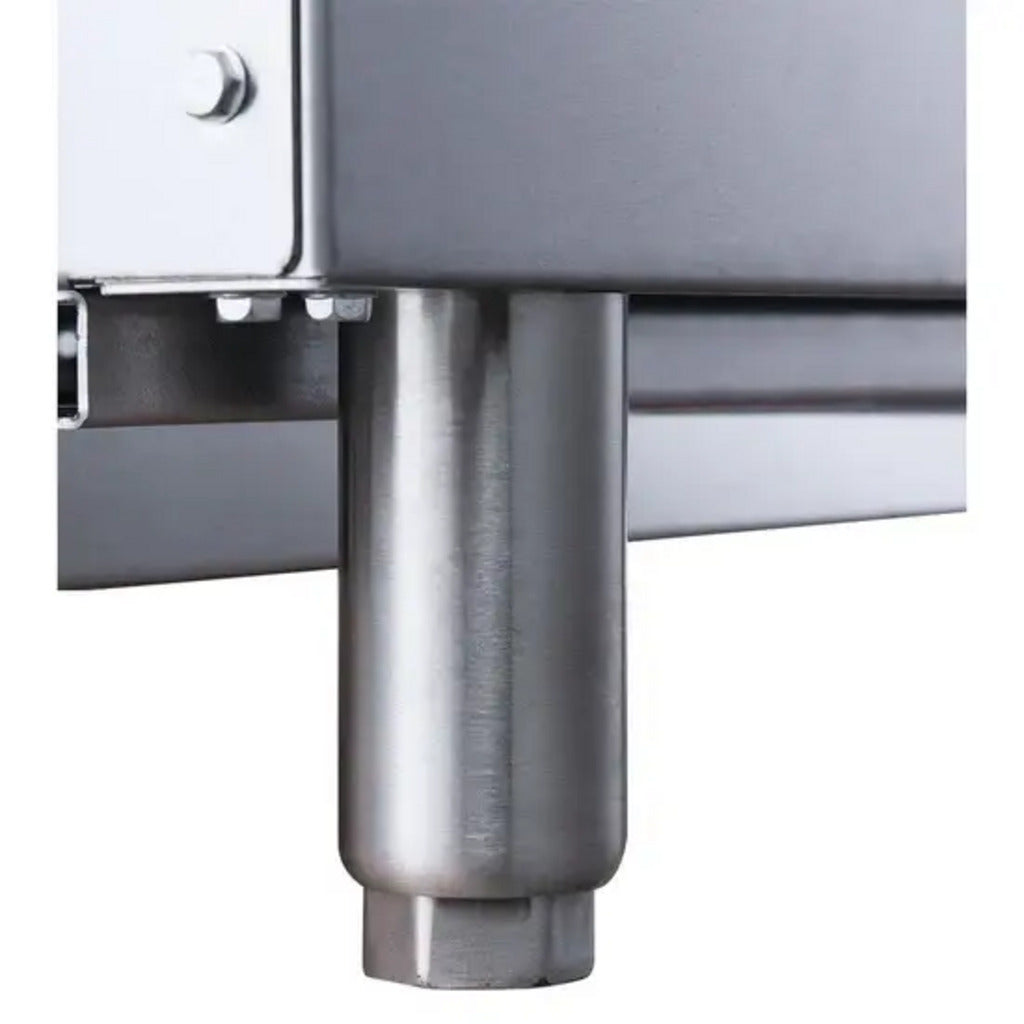 Dukers DCGM24 - Plancha de gas para encimera, resistente, 24&quot; (20&quot; de profundidad, 3/4&quot; de grosor) Dimensiones: 24&quot; x 30&quot; x 15-1/4&quot;