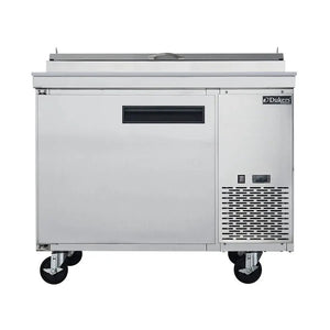 Dukers DPP44-6-S1, One Door 44-5/8" Pizza Prep Table Refrigerator, 6 Pans, 115v