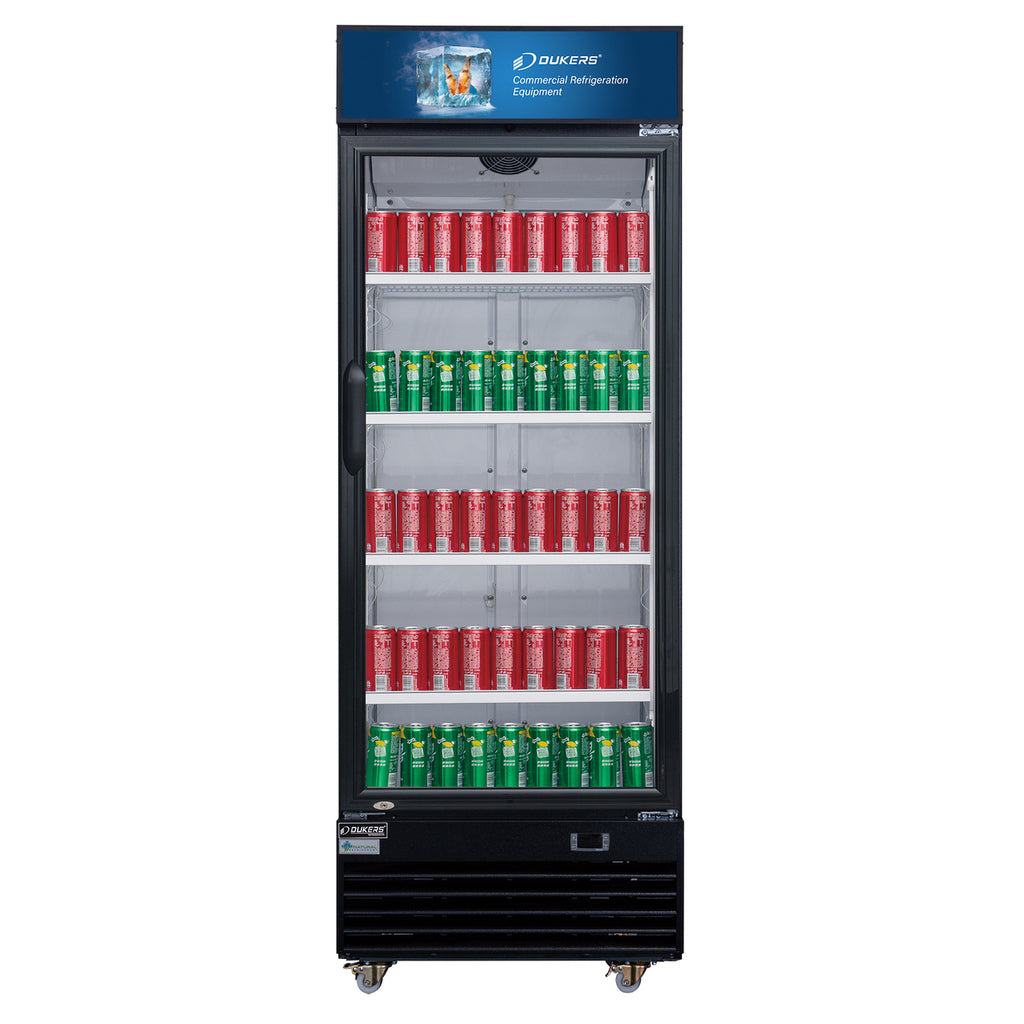 Dukers DSM-19R, Montaje inferior (1) Refrigerador de una puerta de vidrio, Dimensiones: 29-1/2&quot; x 27-7/8&quot; x 79-1/2&quot;