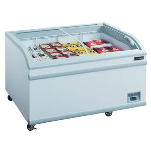 Congelador comercial Dukers WD-500Y de 56 pulgadas, color blanco