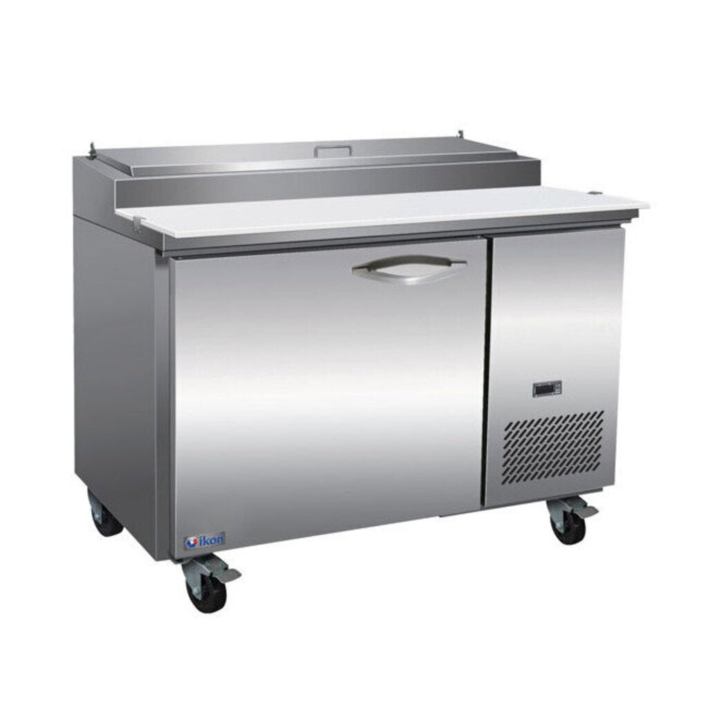 Ikon Refrigeration IPP47, One Door 47&quot; Pizza Prep Table Refrigerator