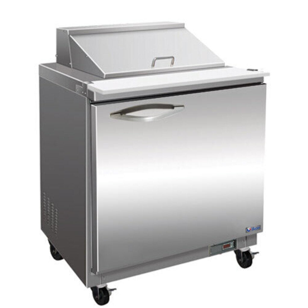 Ikon Refrigeration ISP29M, One Door 29&quot; Salad/Sandwich Prep Table Refrigerator (Mega Top)