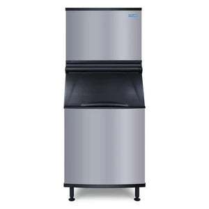 Koolaire KDT-0500A/K-570 515 lbs./day Full Cube Ice Machine w/Bin - 532 lb. Storage, Air Cooled, 115v