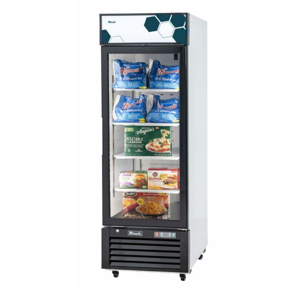 Migali C-23FM-HC, One Glass Door 27" Merchandiser Freezer, 23 cu.ft.