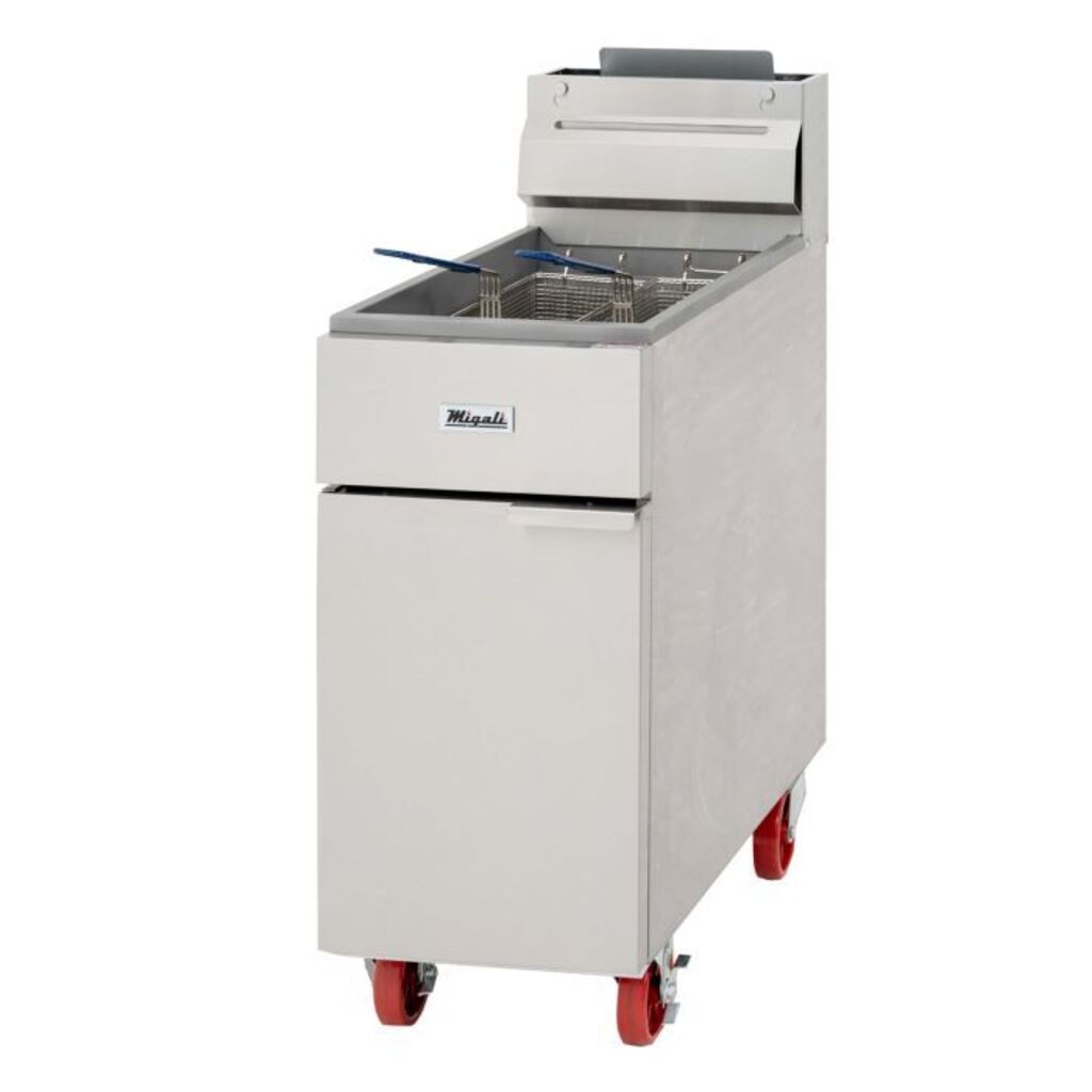 Migali C-F50-NG, Natural Gas Fryer, 50lb. Capacity