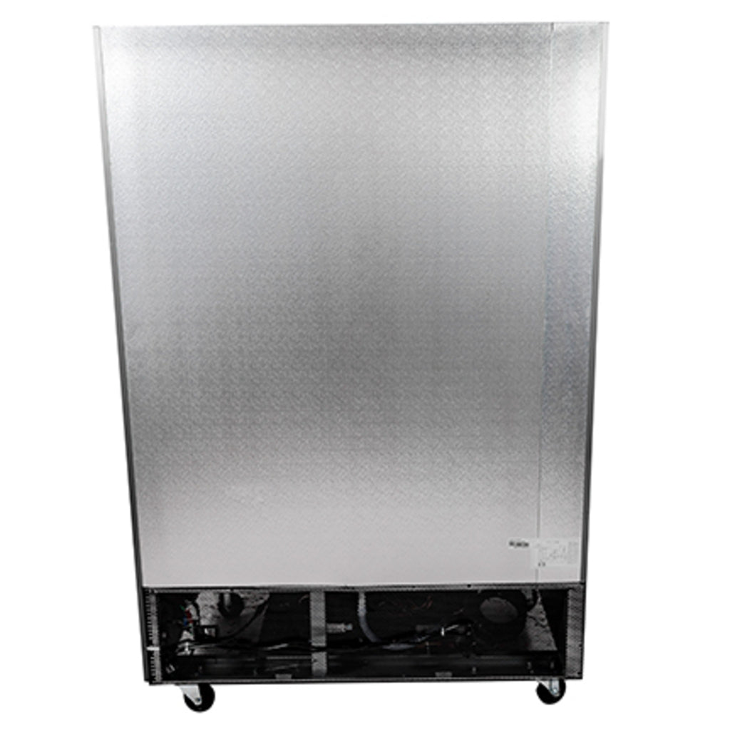 SABA S-47F, Two Door Reach-In Freezer, S/S Interior &amp; Exterior, 47 cu.ft.