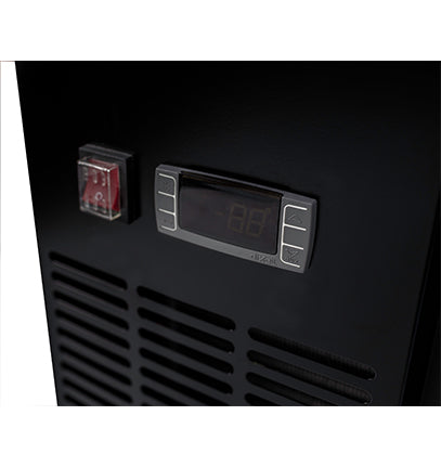 SABA SBB-24-60G, Two Door 60" Refrigerated Back Bar Cooler, Glass Swing Door