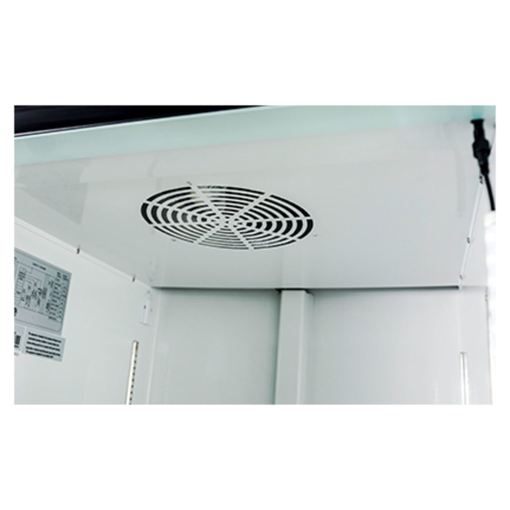 SABA SM-72R, Three Glass Door 78.25&quot; Merchandiser Refrigerator, 63 cu.ft.