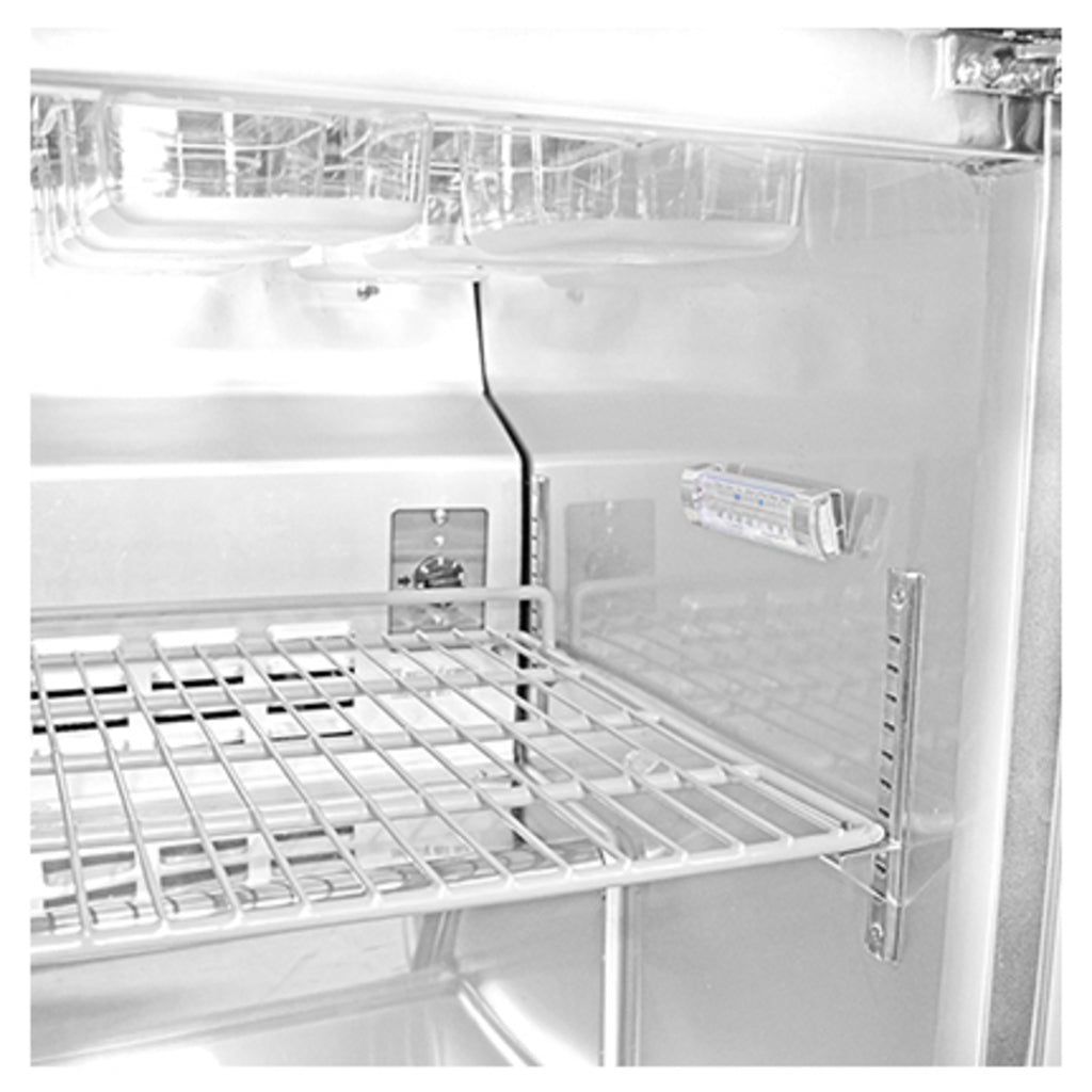 SABA SPS-72-30M, Three Door 72&quot; Salad/Sandwich Prep Table Refrigerator (Mega Top)