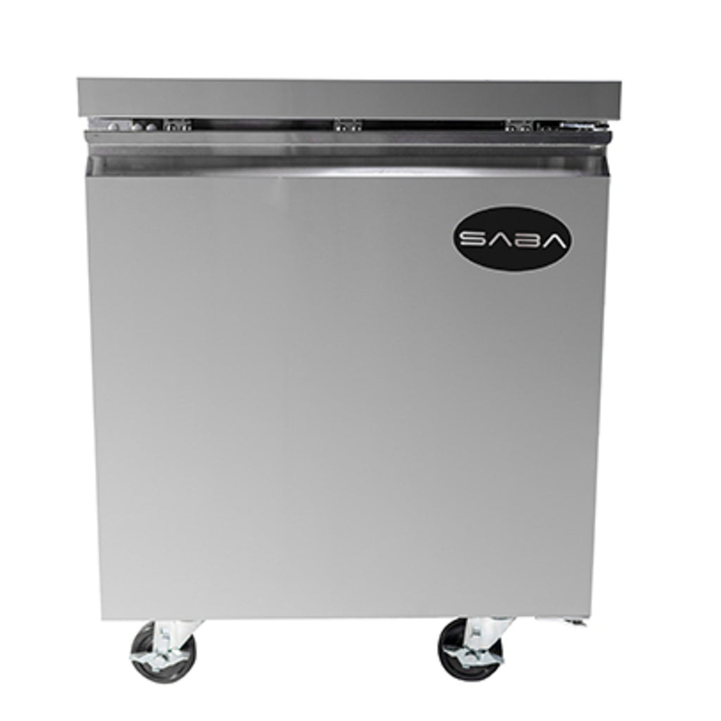 SABA SUC-27F, One Door 27&quot; Undercounter Freezer, 6.3 cu.ft.
