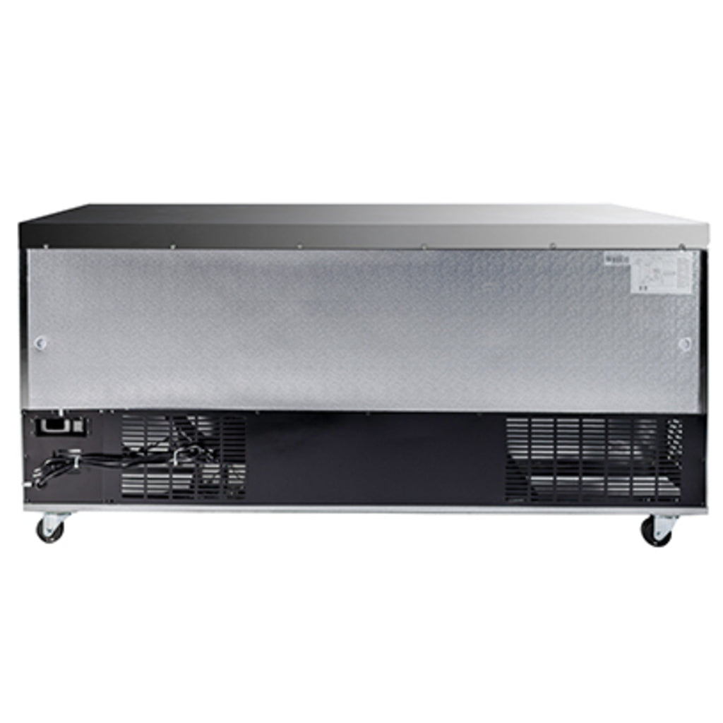 SABA SUC-72R, Three Door 72&quot; Undercounter Refrigerator, 15.5 cu.ft.