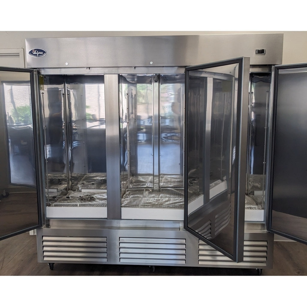 Valpro VP3FDV-HC Congelador de tres puertas de 81&quot; 72 pies cúbicos