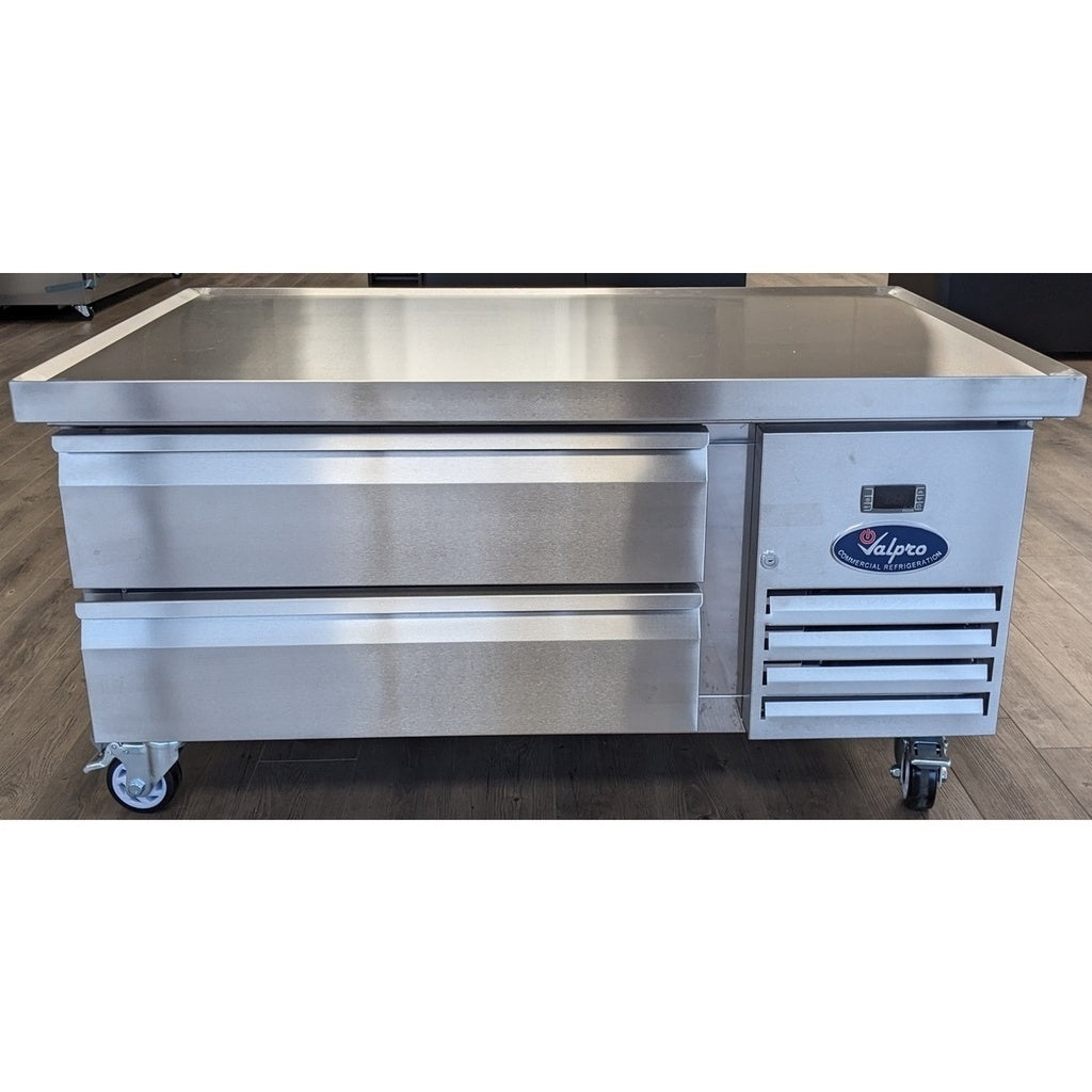 Valpro VPCB-50 Base de chef refrigerada de 50&quot; con dos cajones
