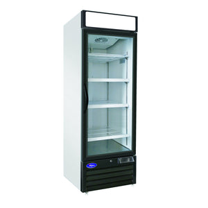 Valpro VP1R-23HC Refrigerador exhibidor con puerta de vidrio de 23 pies cúbicos