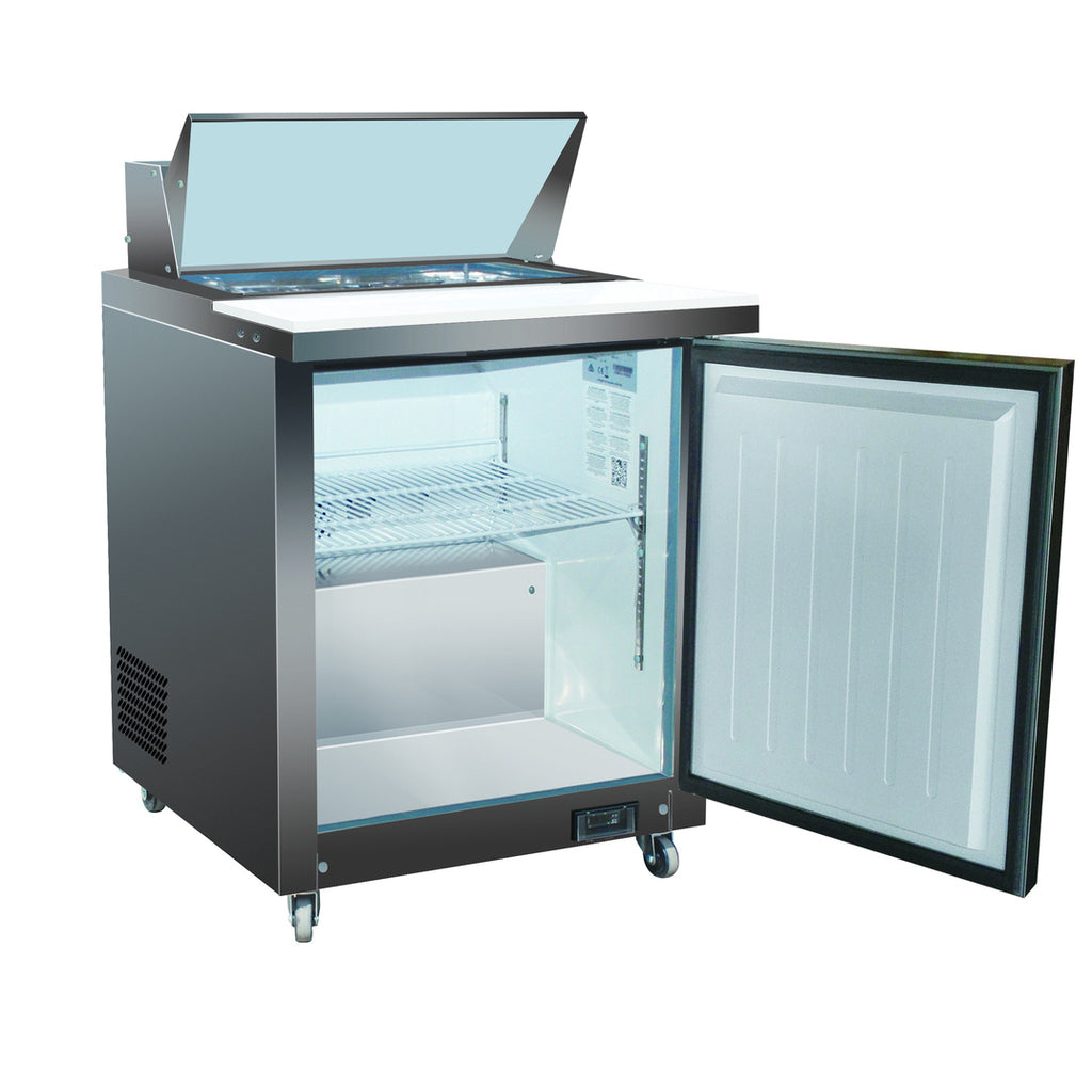 Valpro VP29S-HC, One Door 29&quot; Salad/Sandwich Prep Table Refrigerator (Standard Top)