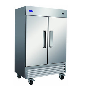 Valpro VP2F-HC, Two Door 54" Reach In Freezer, Stainless Steel, 49 cu.ft.