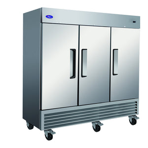 Refrigerador Valpro VP3R-HC de 81" con tres puertas, 72 pies cúbicos