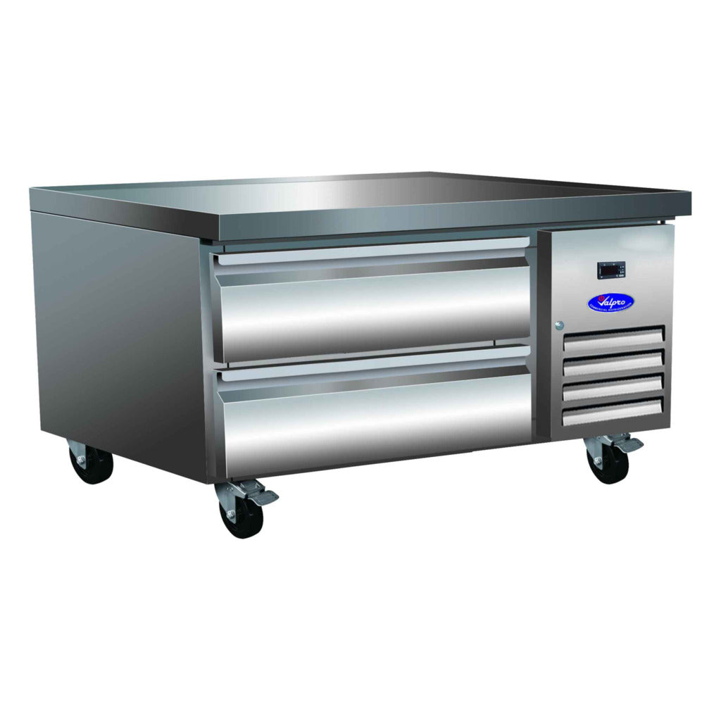 Valpro VPCB-38 Base de chef refrigerada de dos cajones de 38&quot;
