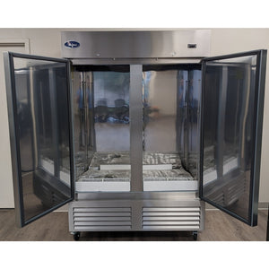 Valpro VP2F-HC, Two Door 54" Reach In Freezer, Stainless Steel, 49 cu.ft.