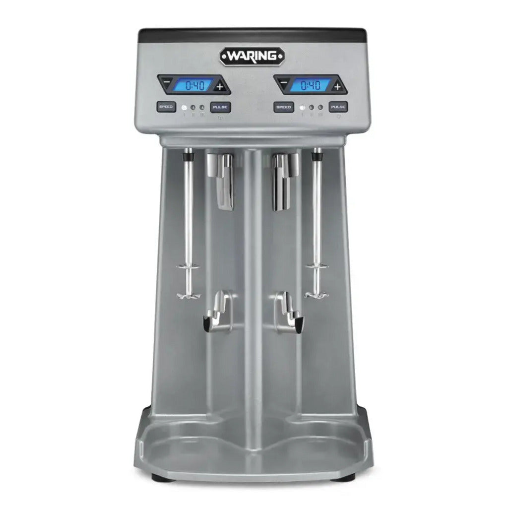Waring WDM240TX Countertop Drink Mixer with 2 Spindles & 3 Speeds, 120v