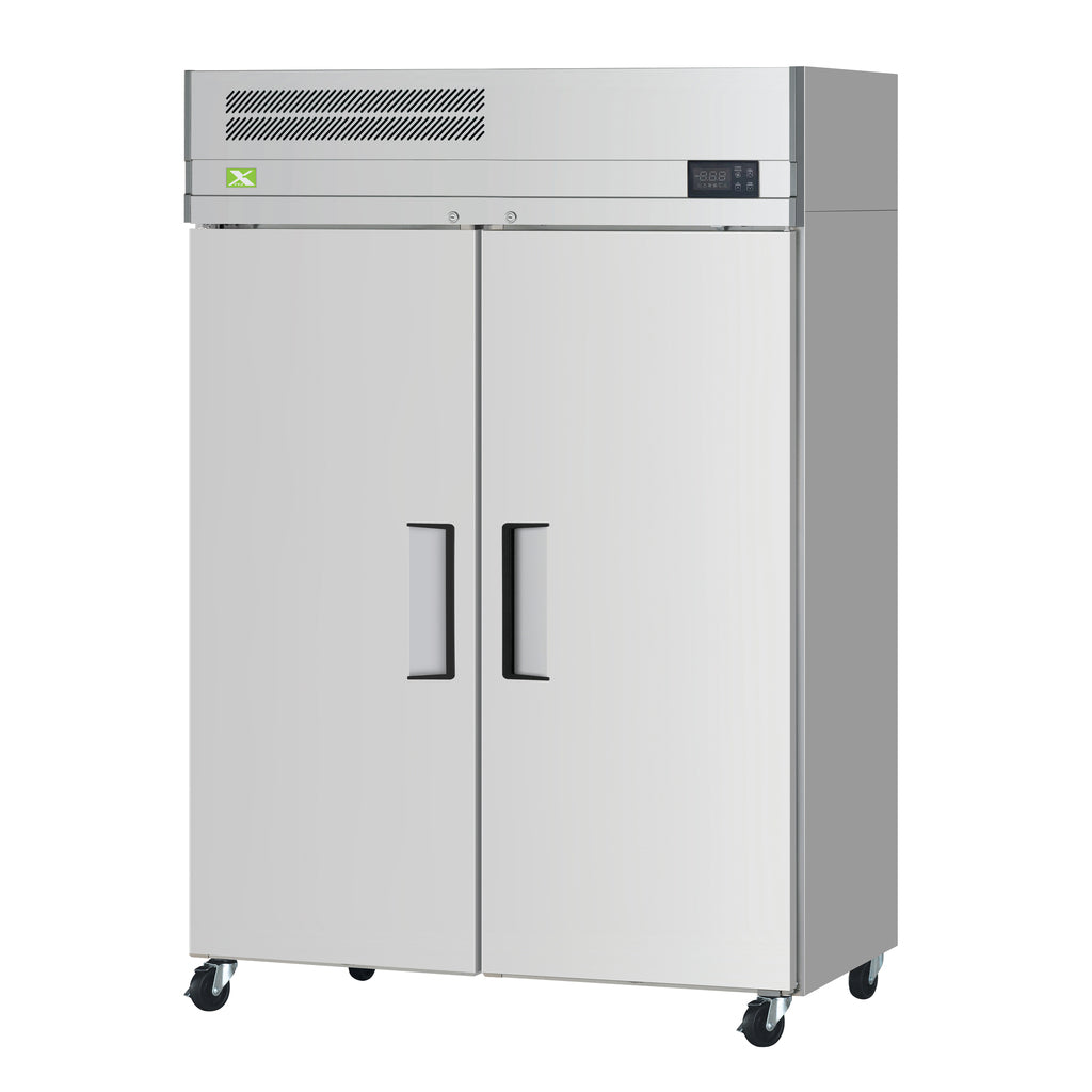 Refrigeration X, XF47-2-N, 52" Two Door Reach-In Freezer w/ 2 Solid Doors, Top Mount, 42 cu. ft.