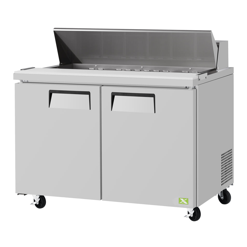 Refrigeration X, XST-60-N, 60&quot; Two Door Sandwich / Salad Prep Table Refrigerator, 16 Pans