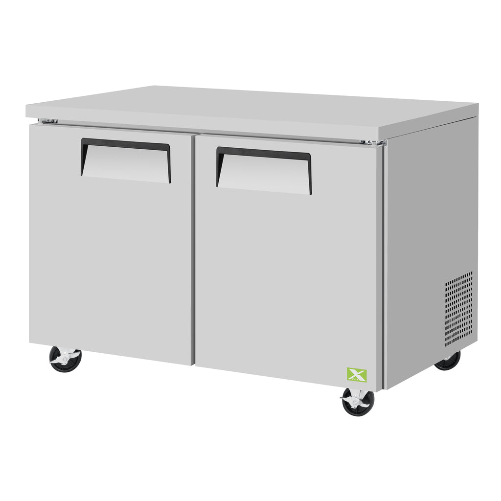 Refrigeration X, XUF-48-N, 48.3&quot; Two Door Undercounter Freezer, 13.2 cu.ft.