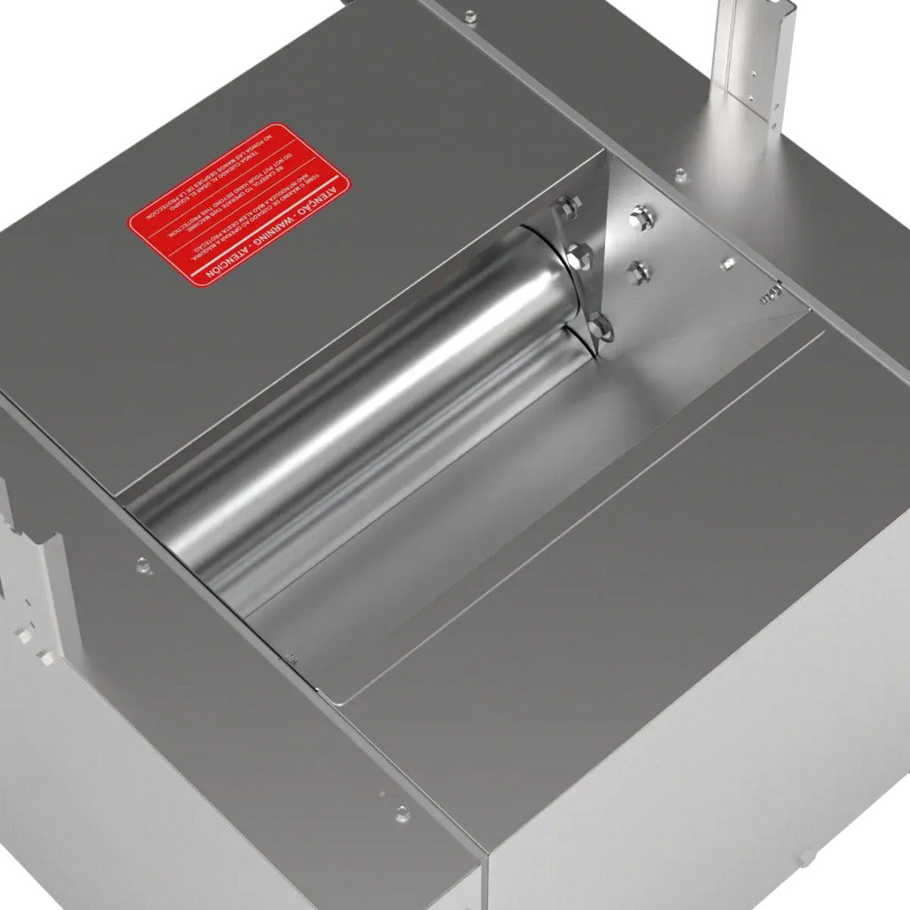 AMPTO CLM-390, Countertop Dough Roller &amp; Sheeter, 16'' Roll Width, 16 lbs Dough Capacity