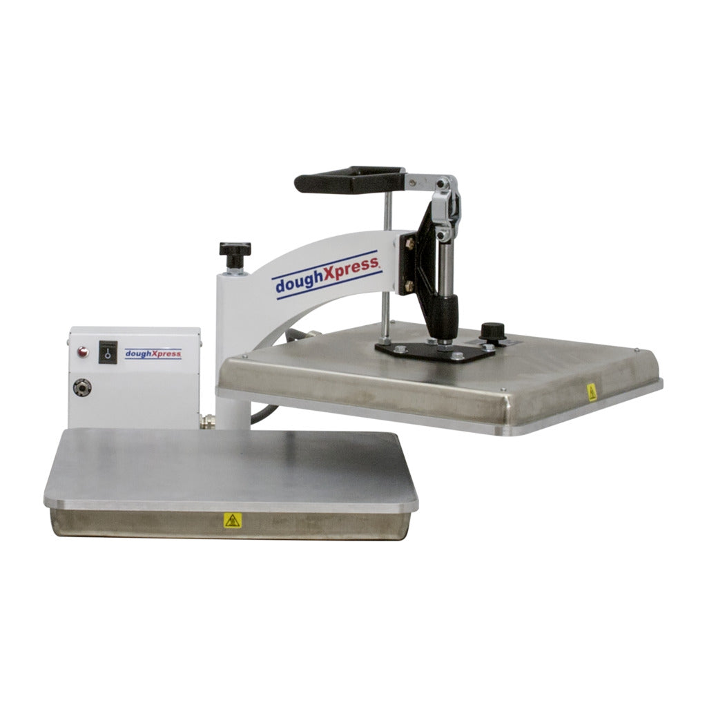 DoughXpress TXM-15 Manual Tortilla Pizza Dough Press, 15 x 15" Platen, 220v